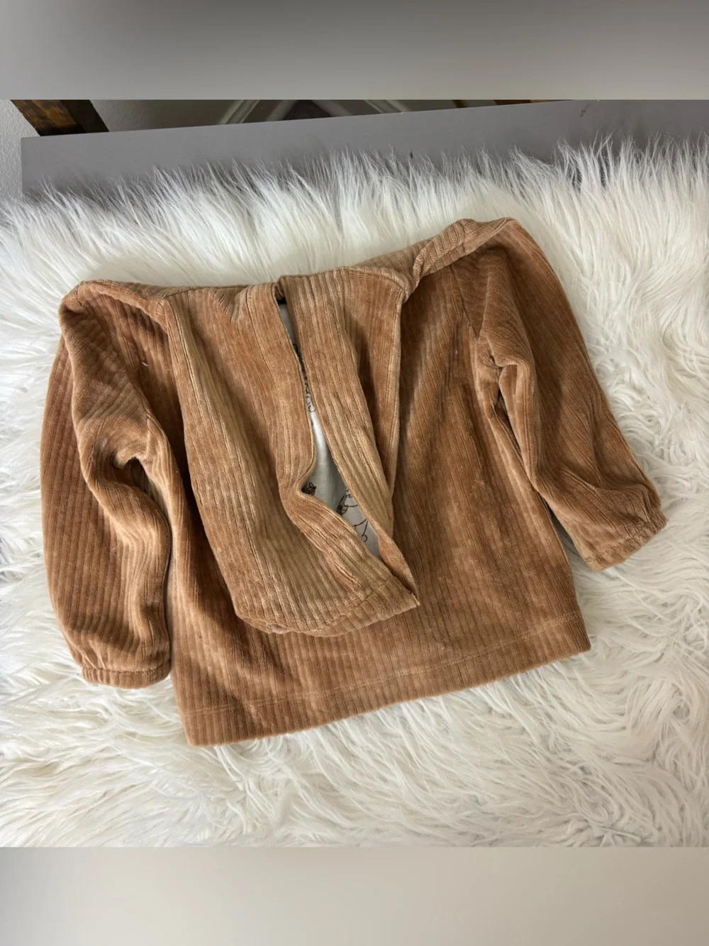 Disney Parks Baby Corduroy Hooded Jacket Size 12